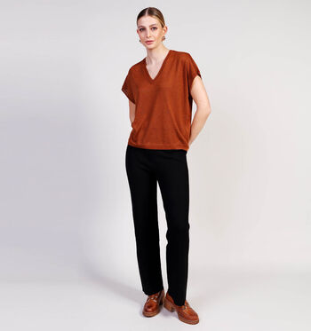 Minus T-shirts Cognac