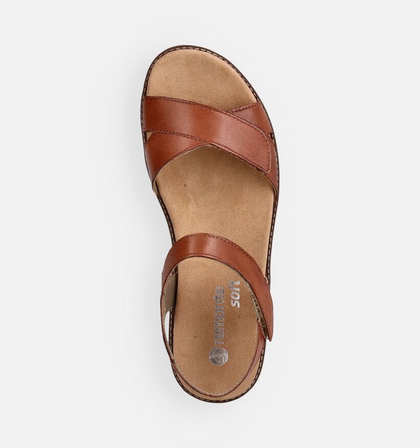 Remonte Cognac Sandalen voor Steunzolen voor dames (370475) - geschikt voor steunzolen