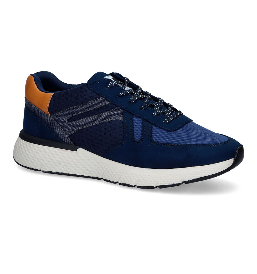 La Strada Blauwe Sneakers voor heren (306443) - geschikt voor steunzolen