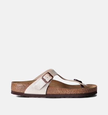 Teenslippers beige
