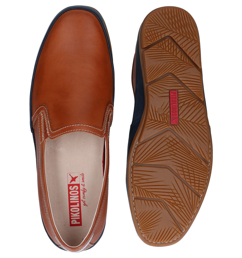 Pikolinos Altet Chaussures sans lacets en Cognac en cuir (289165)