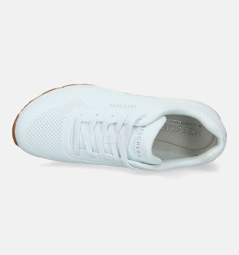 Skechers Uno Stand On Air Witte Sneakers voor dames (334201)