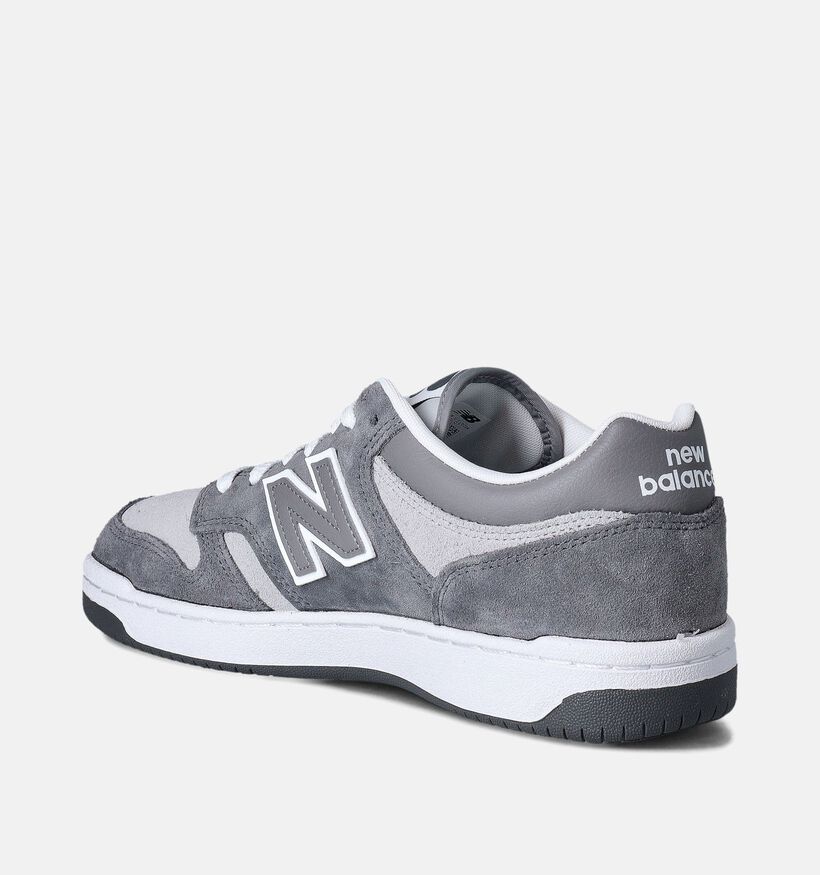 New Balance BB 480 Grijze Sneakers voor jongens, heren (350077)