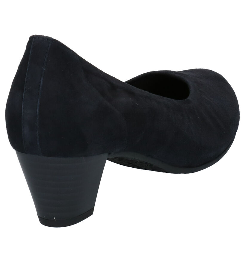 Gabor OptiFit Escarpins en Noir en daim (271508)
