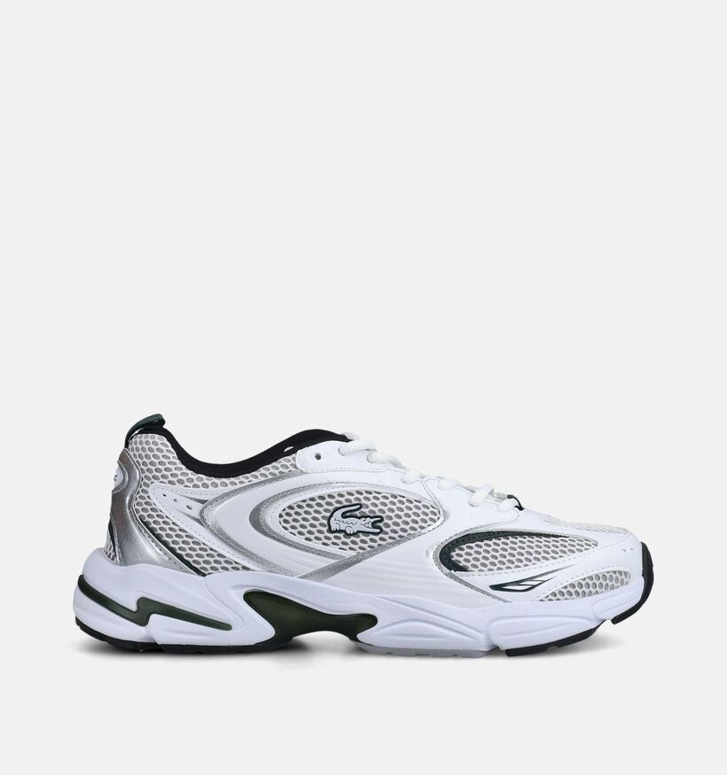 Lacoste Storm Chaussures plates en Blanc pour hommes (369363)