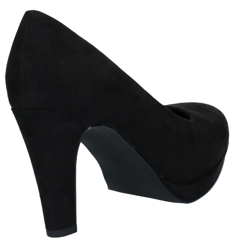 Marco Tozzi Zwarte Pumps in stof (277610)