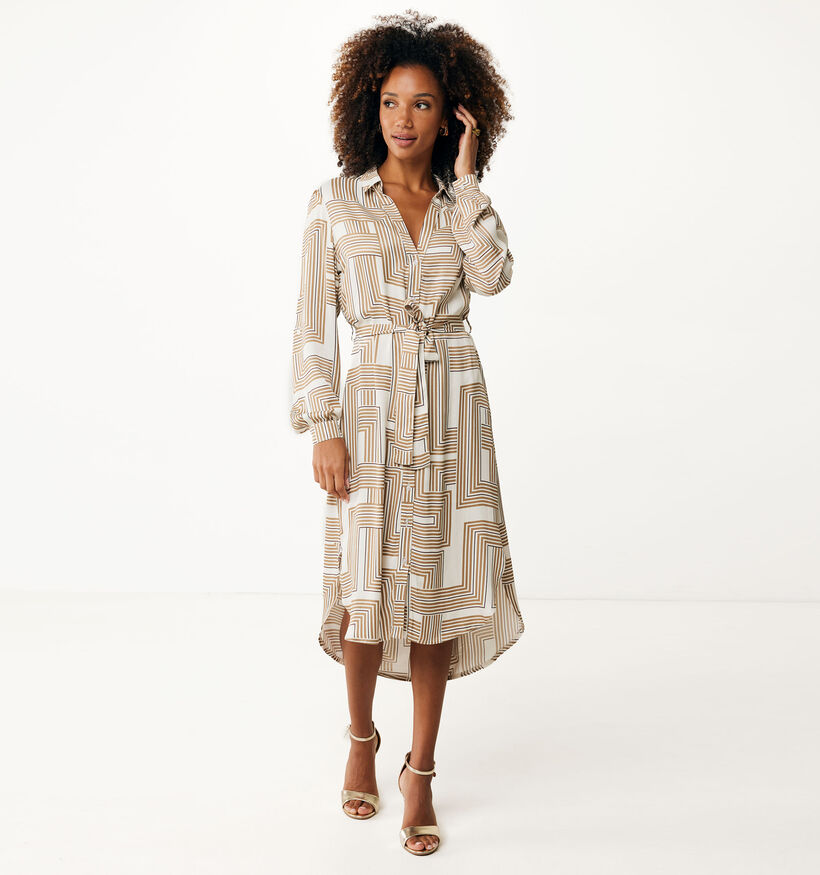 Mexx Robe chemise en Brun pour femmes (353212)