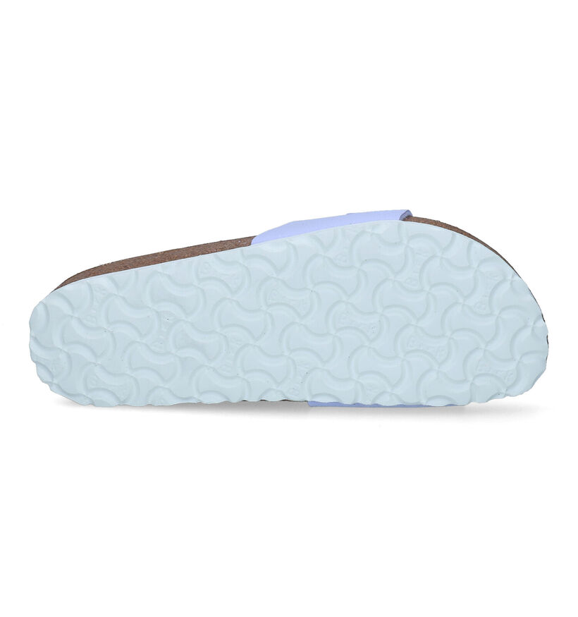 Birkenstock Madrid Birko-Flor Witte Slippers voor dames (338044)