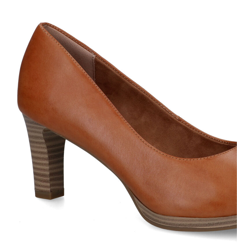 Tamaris Beige Pumps in leer (320506)