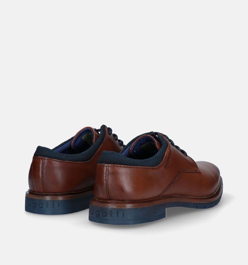 Bugatti Ciriaco Cognac Veterschoenen voor heren (335001)