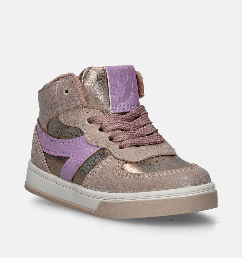 SJ Beige Sneakers voor meisjes (346938) - geschikt voor steunzolen