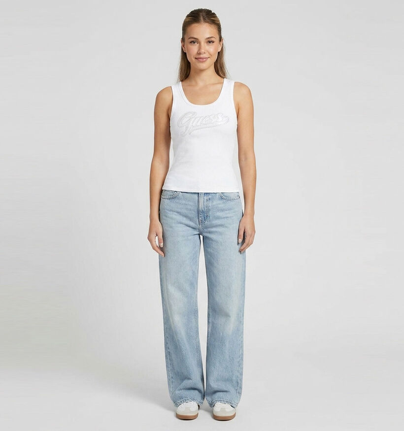 Guess D&eacute;bardeur en Blanc pour femmes (375890)