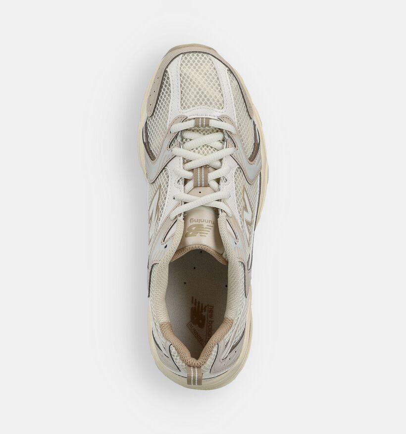 New Balance Lichtbeige Sneakers voor dames (366084) - geschikt voor steunzolen