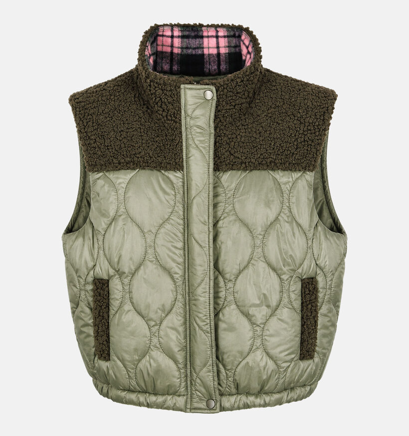 Laurent David Kakigroene Bodywarmer voor dames (382015)