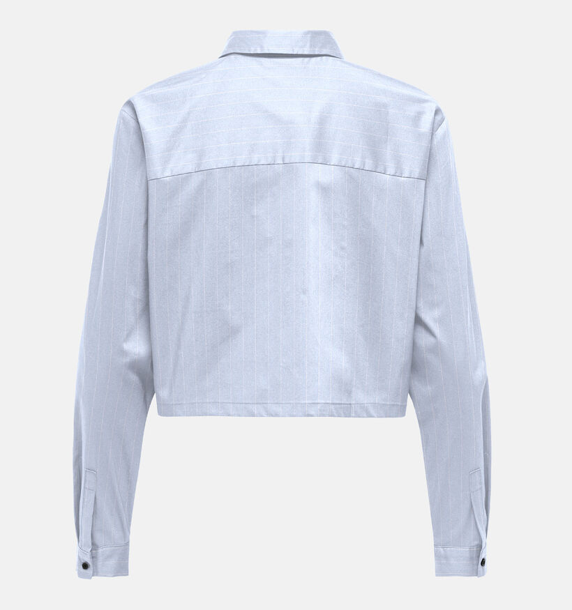 JDY Mio Lichtblauwe Cropped Hemd voor dames (367919)