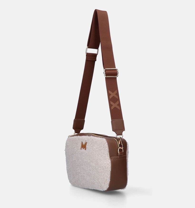 Mexx Sac port&eacute; crois&eacute; teddy en &Eacute;cru pour femmes (339316)