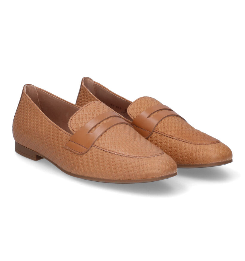 Gabor Groene Loafers in leer (306744)