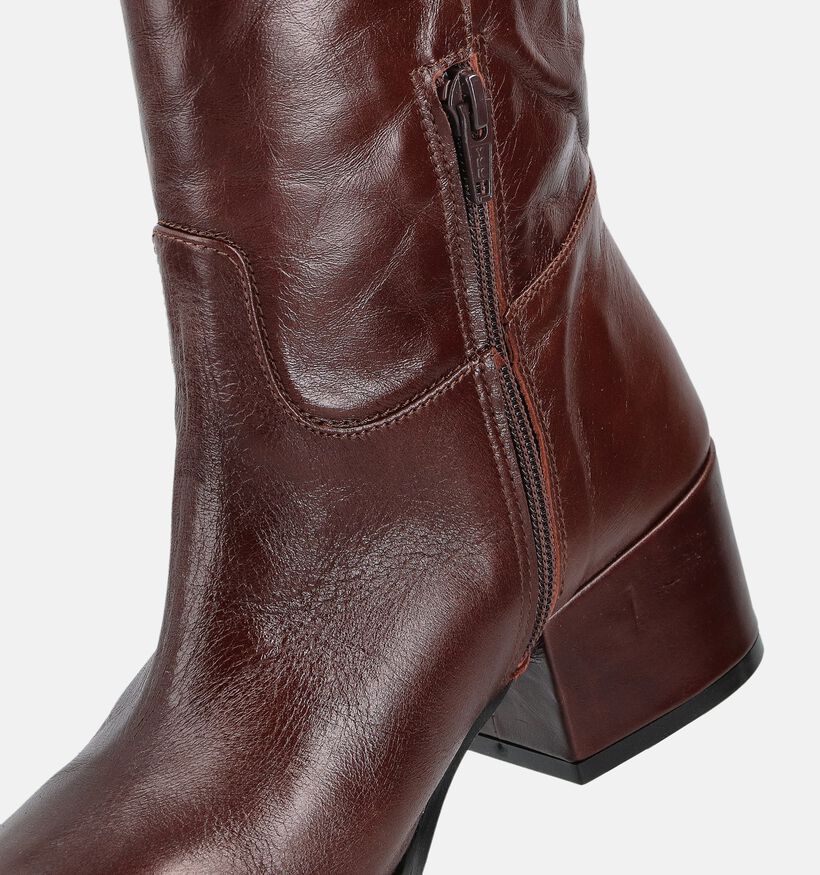 Laurent David Bruine Lange Laarzen voor dames (365069)