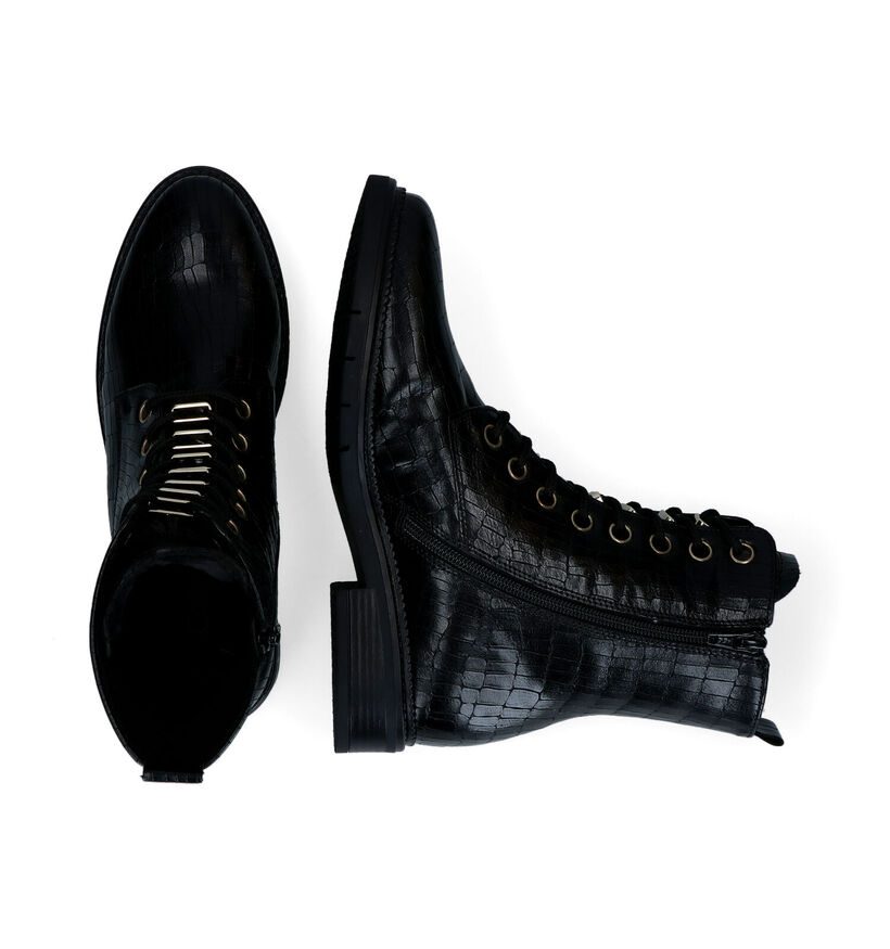 Gabor OptiFit Bottines en Noir pour femmes (297220) - pour semelles orthopédiques