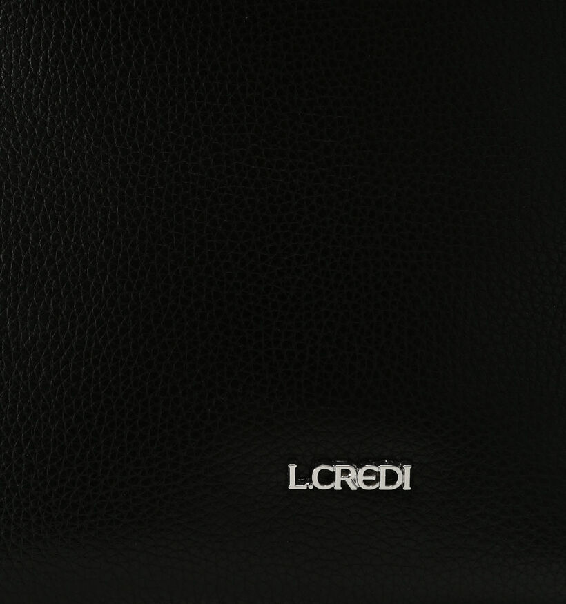 L.Credi Ella Zwarte Crossbodytas voor dames (379582)