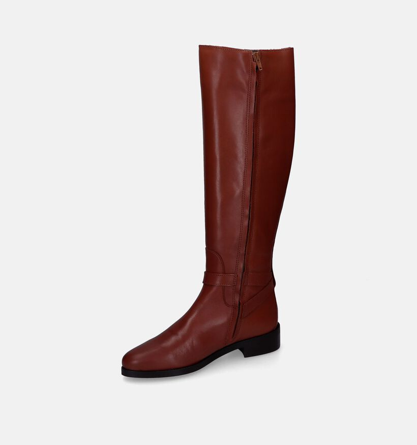 Scapa Bottes hautes en Cognac pour femmes (317204)