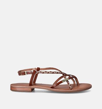 Sandalen cognac