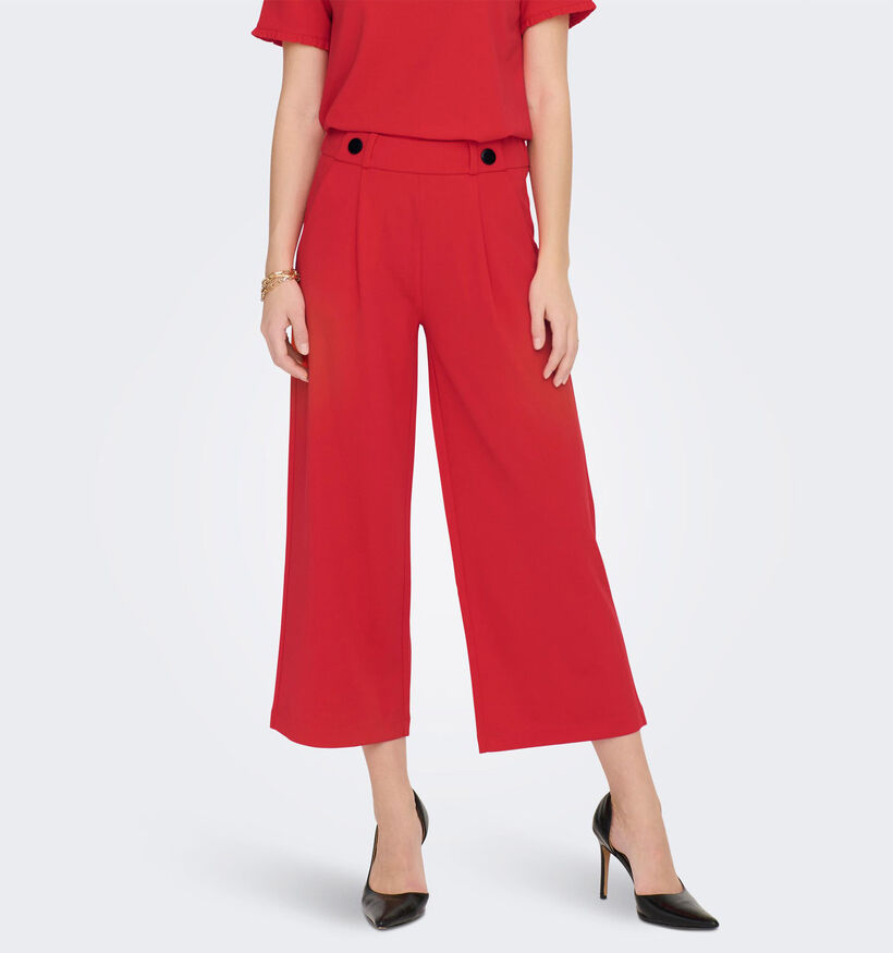 JDY Geggo Pantalon large en Rouge pour femmes (334344)