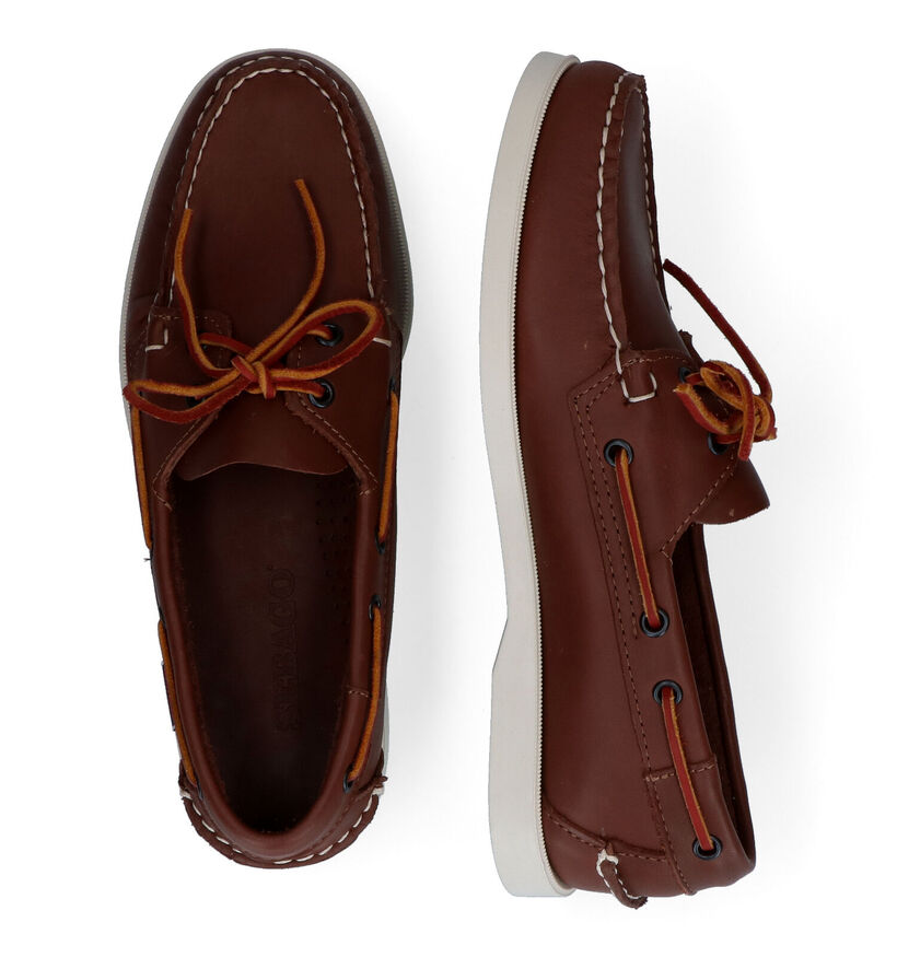 Sebabo Dockside Bruine Bootschoenen voor heren (303605) - geschikt voor steunzolen