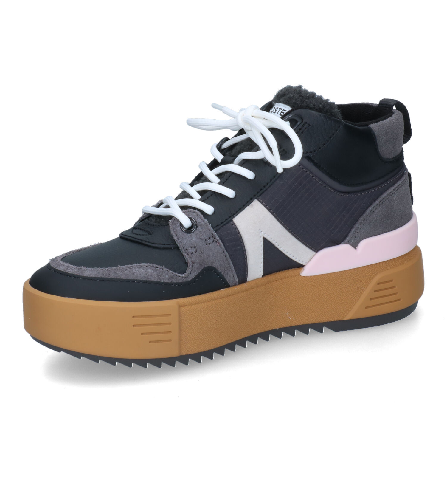 Lacoste hot sale hoge sneakers