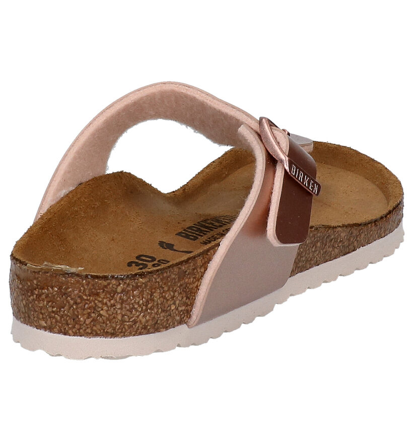 Birkenstock Gizeh BS Witte Teenslippers voor meisjes (338081)