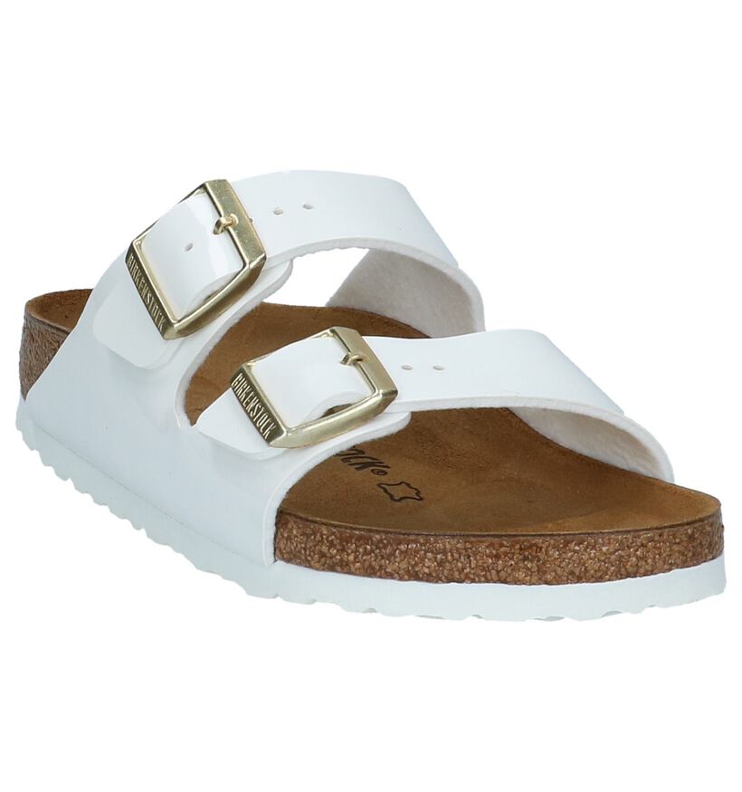 Birkenstock Arizona Witte Slippers voor dames (337963)