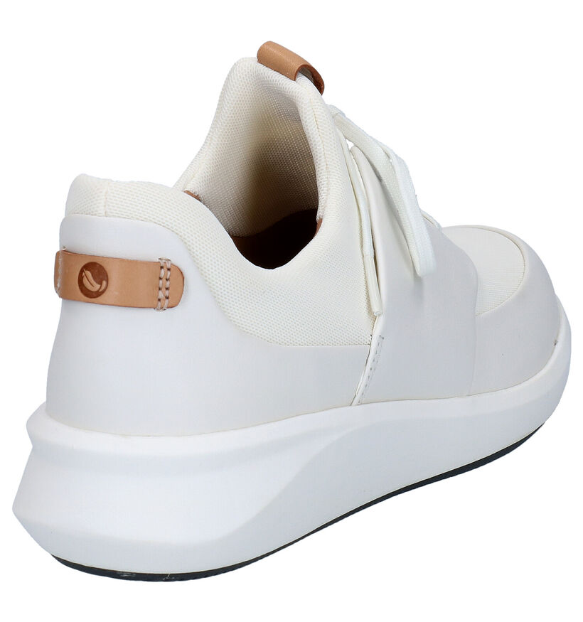 Clarks Chaussures à lacets en Blanc en cuir (241587)