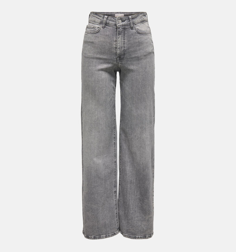JDY Felina Grijze Straight Leg Jeansbroek voor dames (362425)