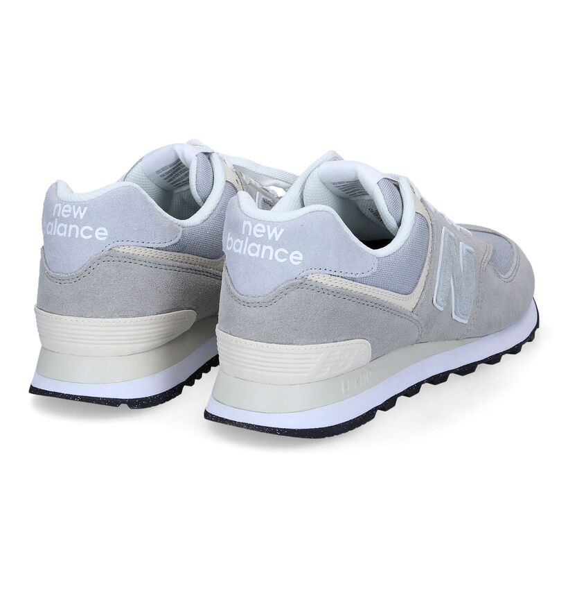 New Balance ML574 Baskets en Bleu en daim (301744)