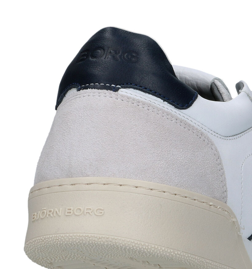 Björn Borg Chaussures à lacets en Blanc pour hommes (320063) - pour semelles orthopédiques