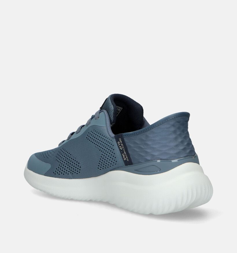 Skechers Slip-ins Bounder 2.0 Emerged Baskets en Bleu pour hommes (335556)