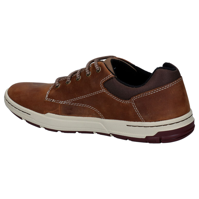 Caterpillar Colfax Chaussures à lacets en Brun en textile (295141)