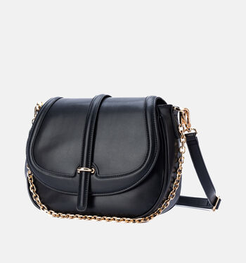Mac Alyster Crossbody tassen Zwart/Cognac