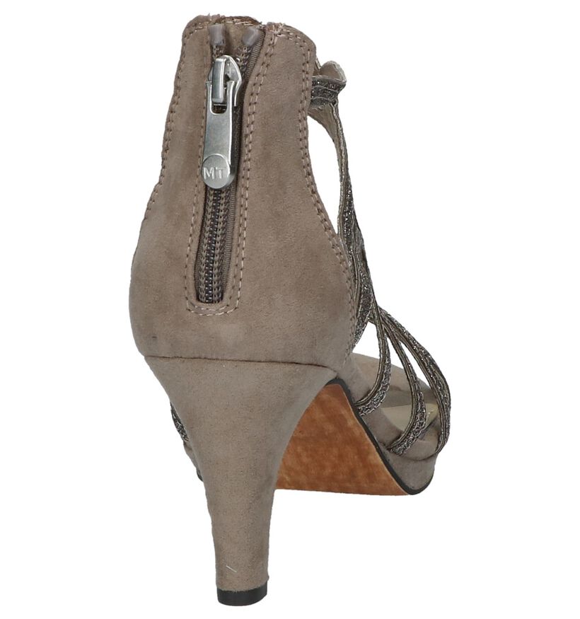 Marco Tozzi Taupe Sandalen, , pdp