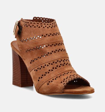 Laurent David Sandalen Cognac