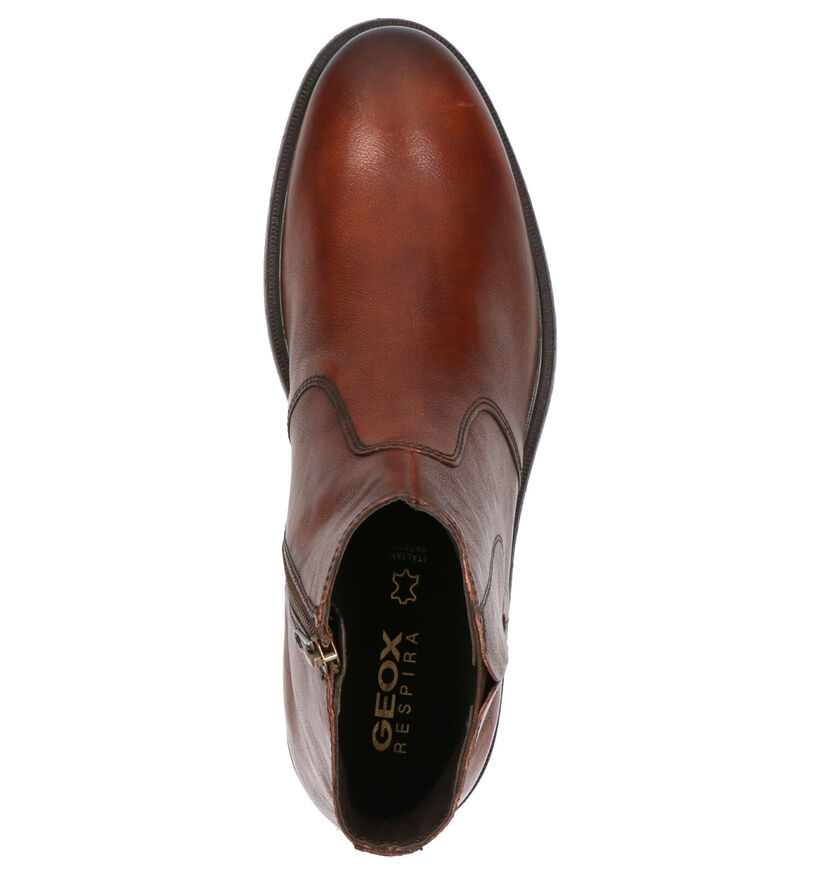 Geox Bottines en Noir en cuir (264078)