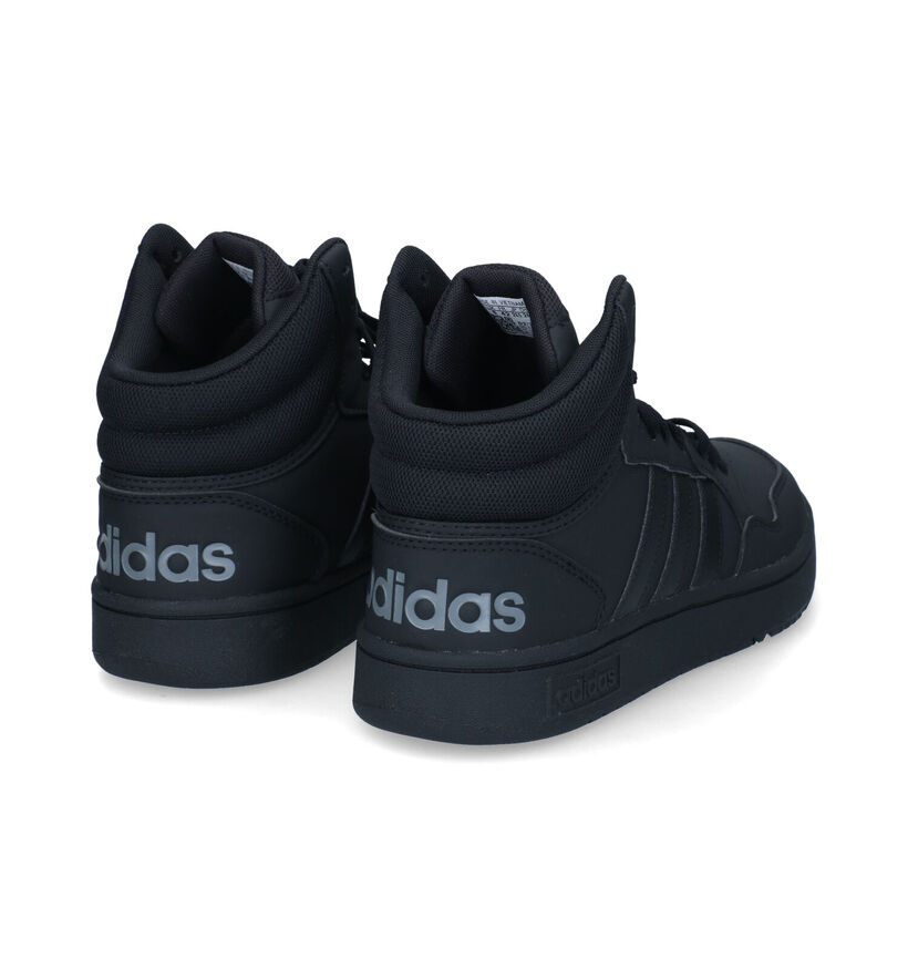adidas Hoops 3.0 Mid Baskets en Noir pour hommes (326291)
