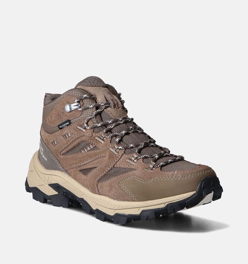 Jack Wolfskin Vojo Tour Texapore Mid Bruine Wandelschoenen voor dames (352905) - geschikt voor steunzolen