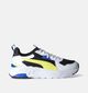 Puma Trinity Lite Zwarte Sneakers voor jongens, meisjes (350395) - geschikt voor steunzolen