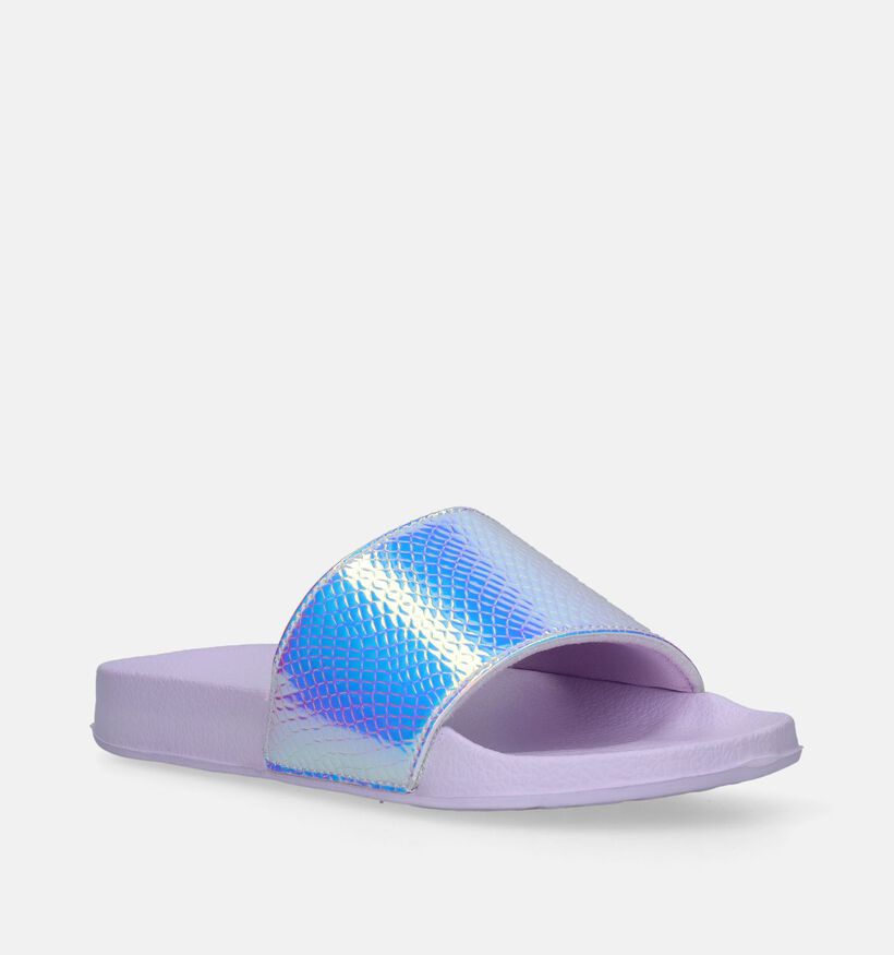 Milo & Mila Claquettes en Violet clair (Lilas) pour filles (341166)