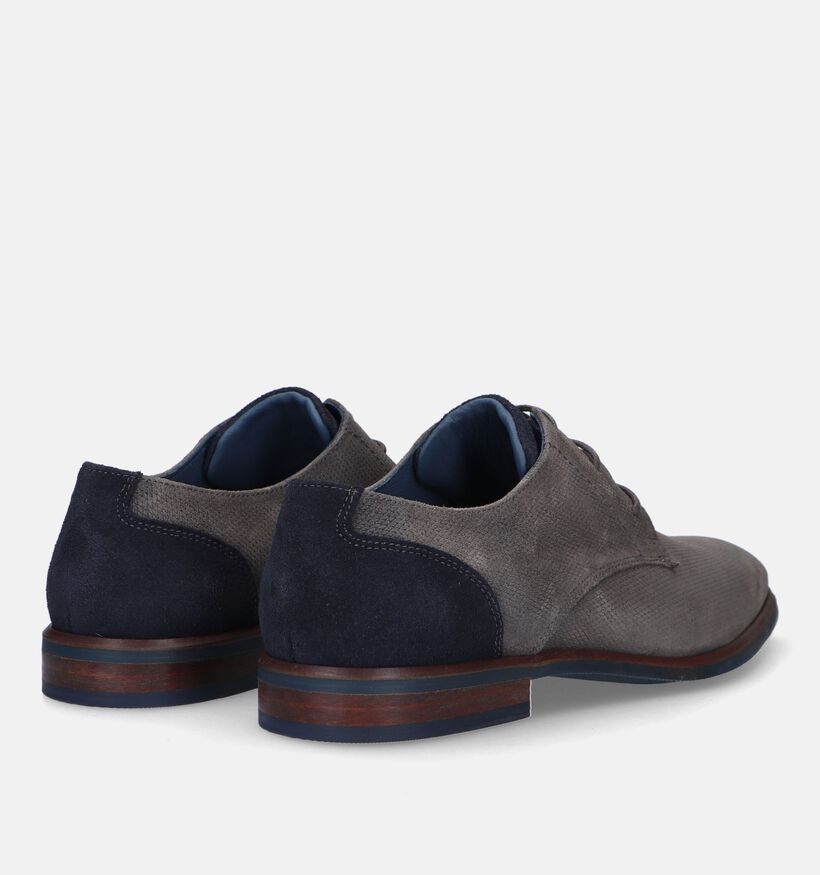 Berkelmans Arcos Chaussures habillées en Gris pour hommes (331385) - pour semelles orthopédiques