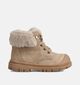 Milo & Mila Beige Veterboots voor meisjes (362940)