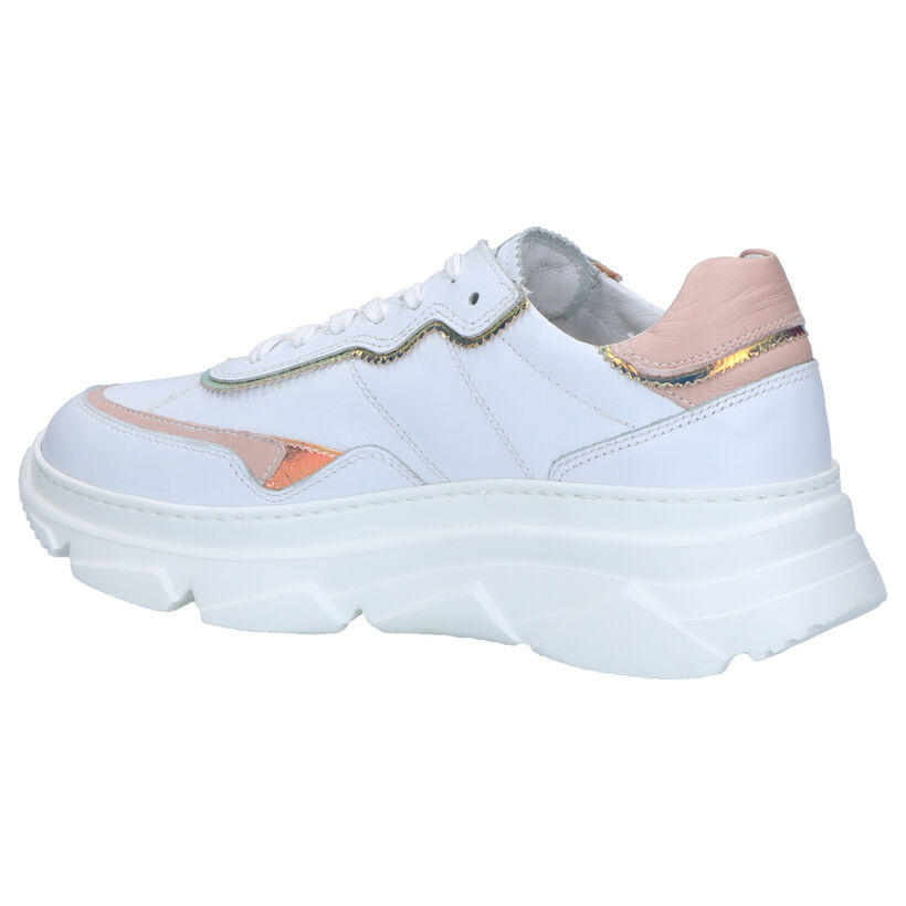 NeroGiardini Witte Sneakers in leer (274393)