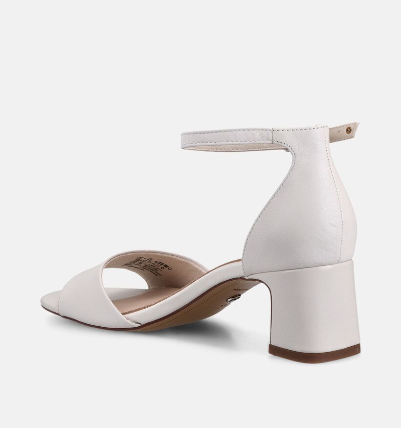Tamaris Sandales &agrave; talons en Blanc pour femmes (371768)