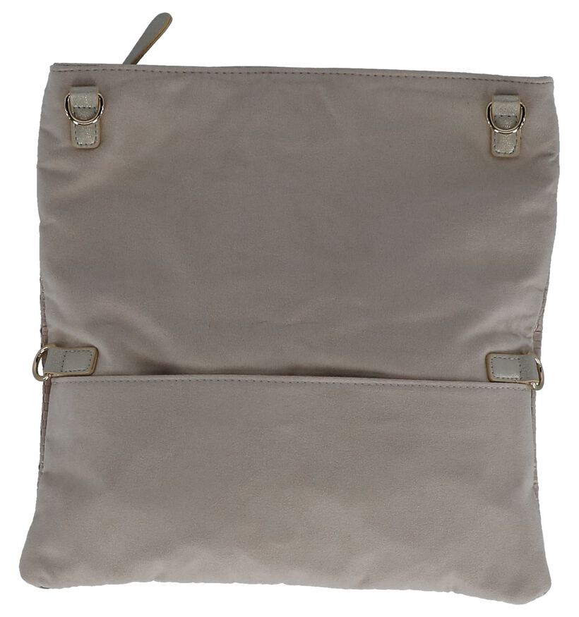 Donkerblauwe Crossbody Tas Marco Tozzi in stof (246862)